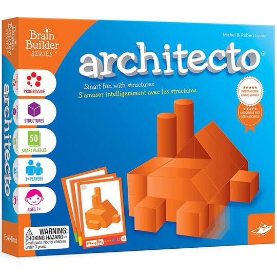 FoxMind Games Architecto Spatial Logic & Dexterity Game